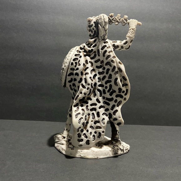 Hand made Mayan Jaguar Warrior - Picture 5 of 6